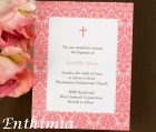 Greek Baptism Invitations